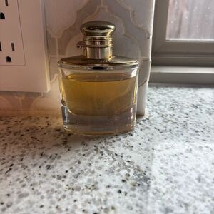 Woman by Ralph Lauren Clear Glass Diffuser with Gold Top